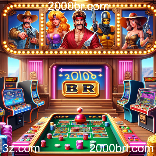 Descubra a Diversão dos Jogos de Arcade em 2000br.com